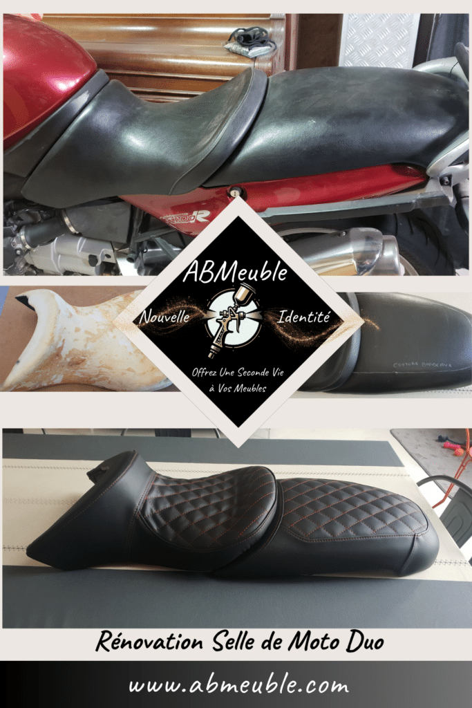 Rénovation Selle de Moto Duo