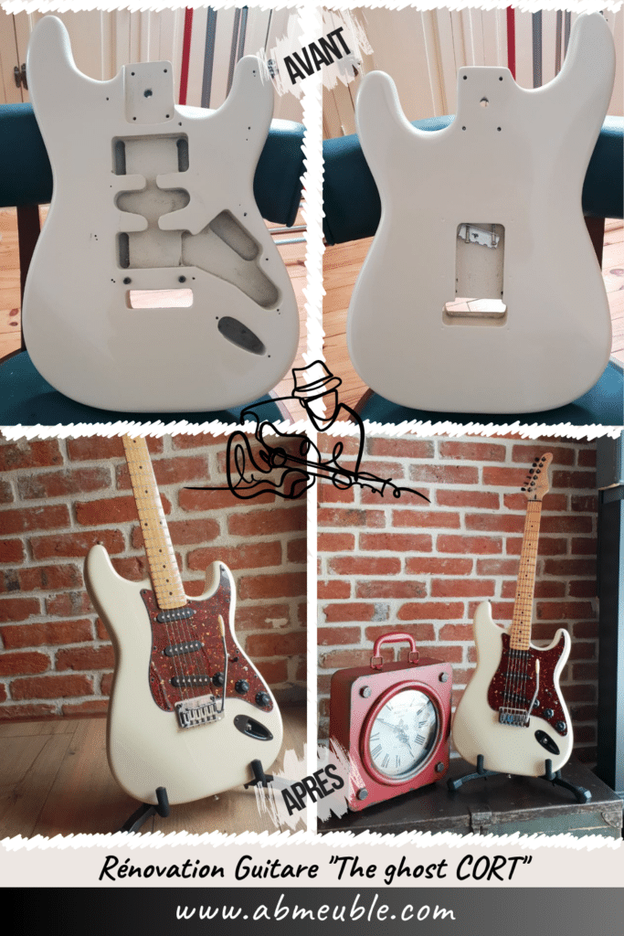 Rénovation Guitare « The ghost CORT »